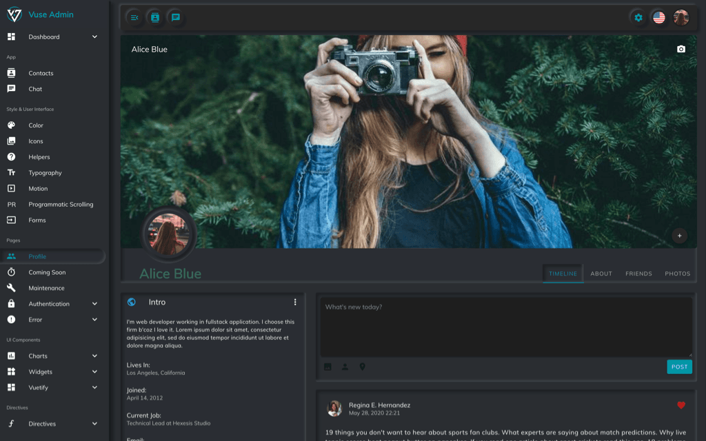 User Profile